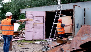 Демонтаж гаражей в Курганинске, цена от 1745 руб. – услуги под ключ от 2Землекопа-Кгн